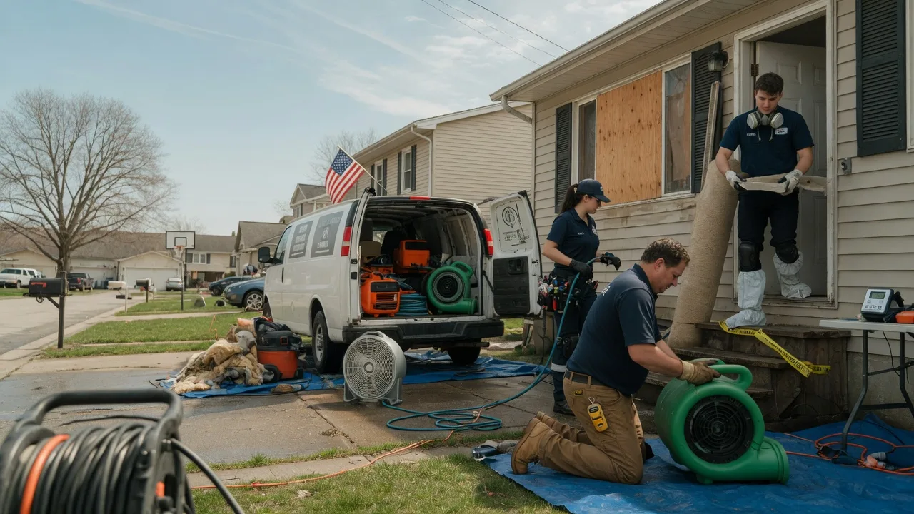 Water Damage Restoration in Grassy Meadows, WV near me